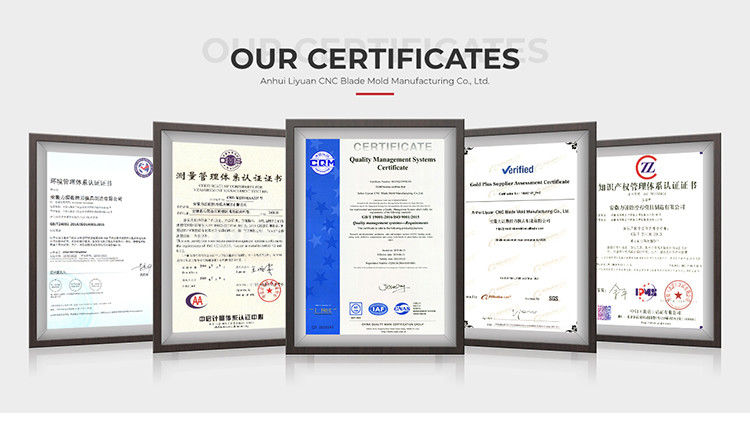 China Anhui Liyuan CNC Blade Mold Manufacturing Co., Ltd. Bedrijfsprofiel